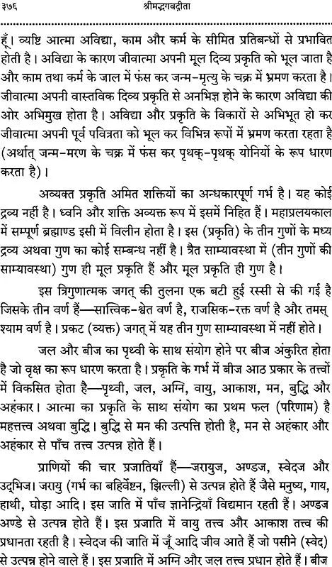 Srimad Bhagavad Gita With Word-to-Word Meaning Hindi Translation - Retail Maharaj
