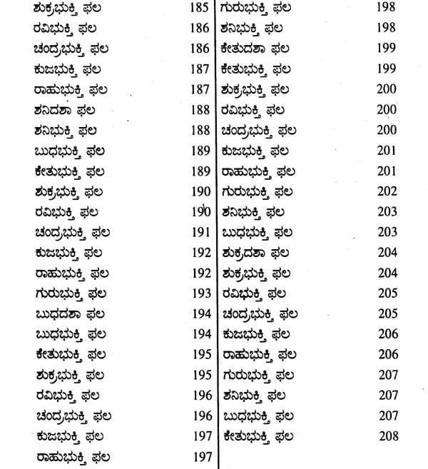 ಜಾತಕಂಗರತ್ನಾವಳಿ: Jatakanga Ratnavali (Kannada) - Retail Maharaj