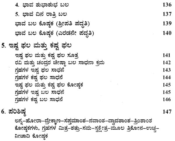 Grahagala Shadbala Mattu Bhavabal - Retail Maharaj