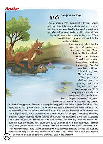 Story books : 365 Animal Tales (Illustrated stories for Children) (365 Series) - Retail Maharaj