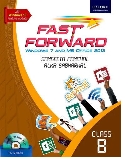 Fast Forward Class 8 : Windows 7 And MS Office 2013 - Retail Maharaj