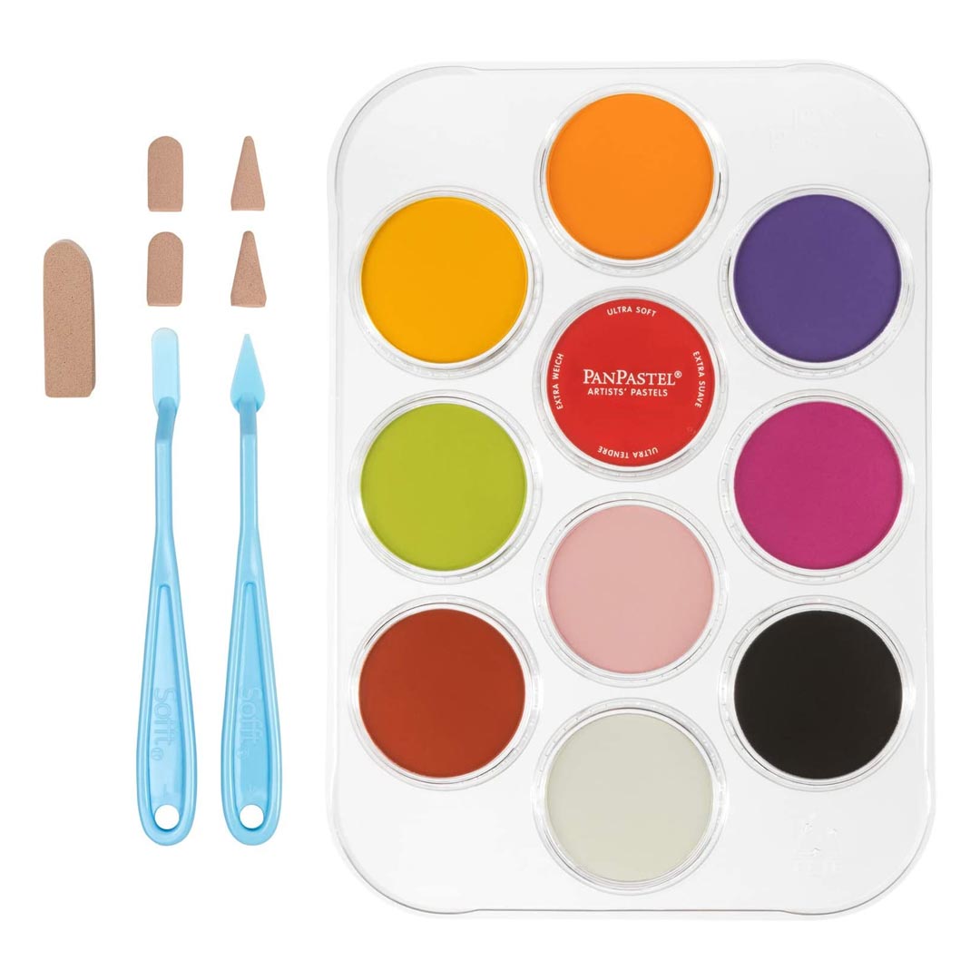 PanPastel Ultra Soft Artist Pastel Flower Coloring Kit 1 - Retail Maharaj