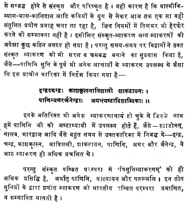 Pravesakah (A Treatise on Sanskrit Grammar by Acyuta pisaraka) - Retail Maharaj