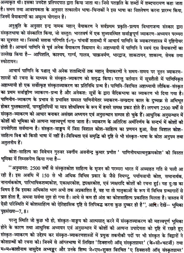 Technical Dictionary of Sanskrit Grammar - Retail Maharaj