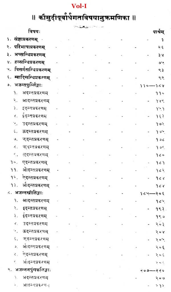 Vaiyakaran Siddhant Kaumudi (Set of 2 Volumes) - Retail Maharaj
