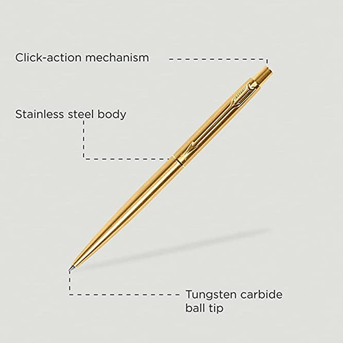 Parker Classic Gold Trim Ball Pen | Blue Ink |