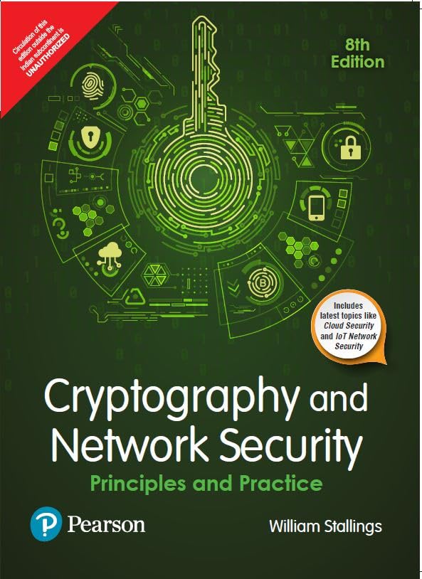 Cryptography and Network Security Principles and Practice, 8th Edition - Pearson - Retail Maharaj