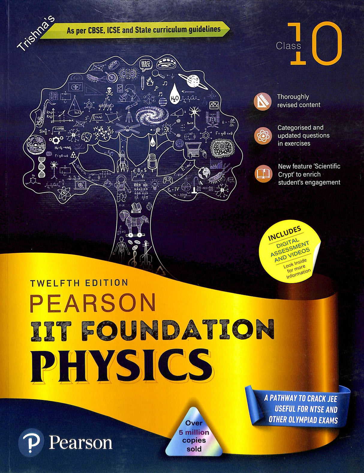 Pearson Iit Foundation Physics Class 10 : 2024 - Retail Maharaj