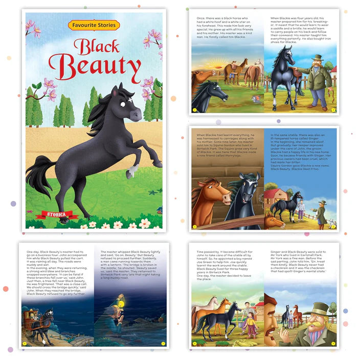 Set of 10 Favourite Stories Books for Kids- Robinhood, Snow White, Alice in Wonderland & Others - Retail Maharaj