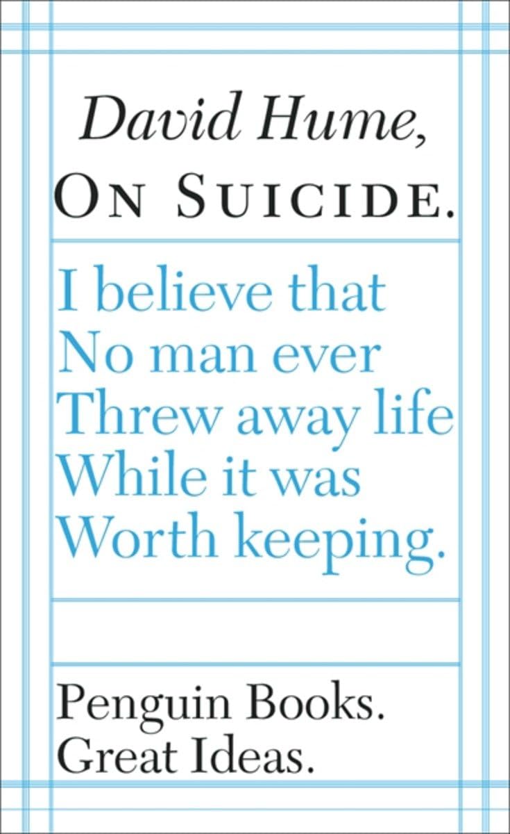 Great Ideas 34 : On Suicide - Retail Maharaj