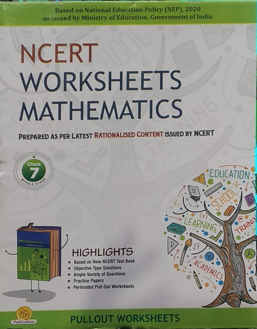 NCERT Worksheets Mathematics Middle Stage Class 7 - Retail Maharaj