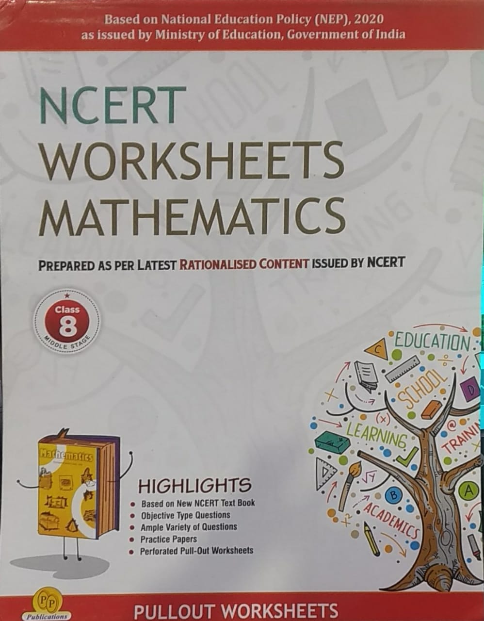 NCERT Worksheets Mathematics Middle Stage Class 8 - Retail Maharaj