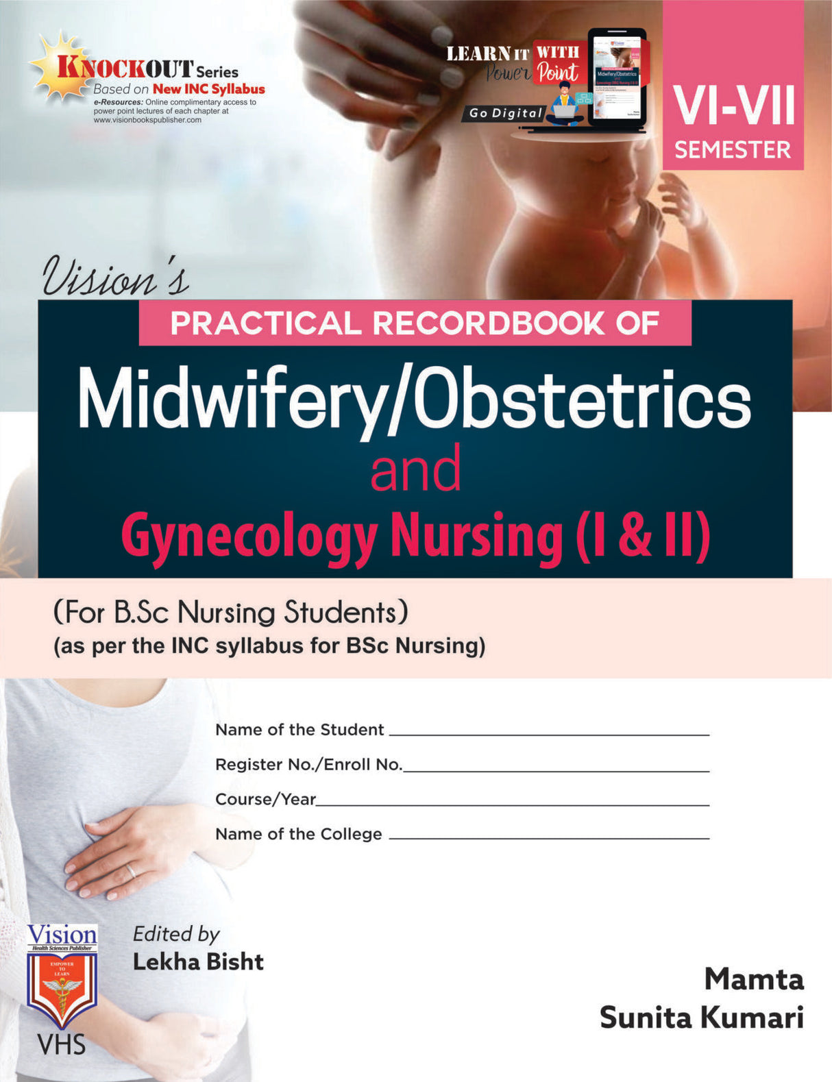 Practical Record Book of Obstetrics and Gynaecology Nursing (for BSc & Post Basic Nursing Students) - Retail Maharaj