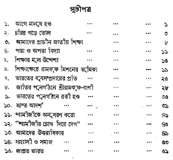 Our Duty Towards the Motherland (Bengali)
