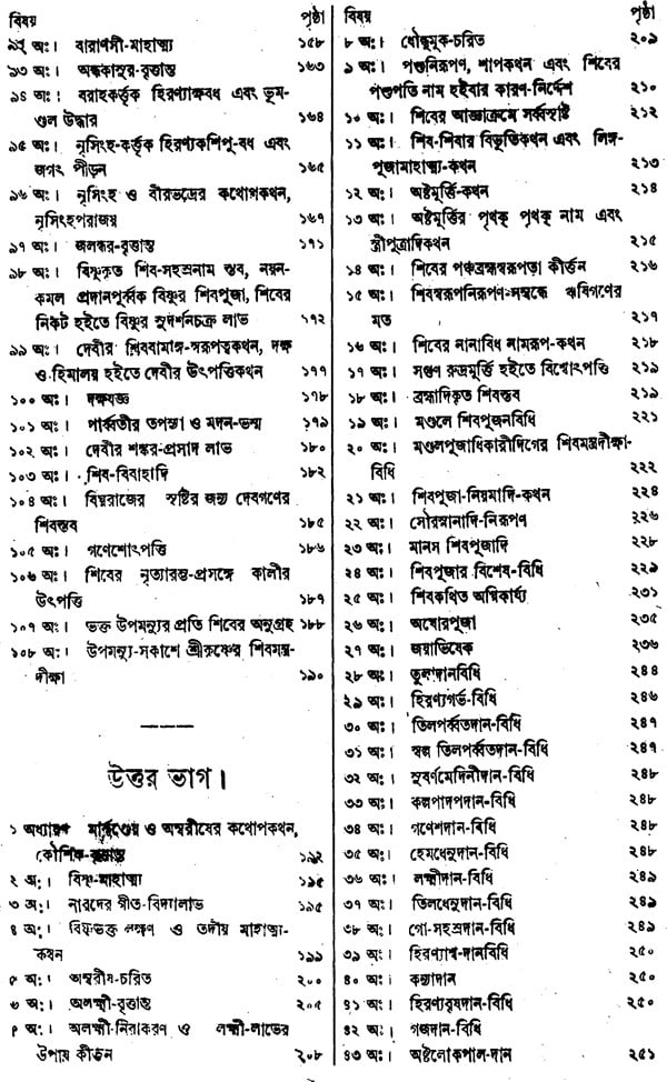 Linga Purana (Bengali) - Retail Maharaj