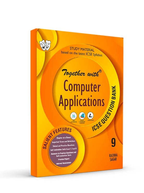 Together With Icse Class 9 Computer Applications Solved Question Bank & Practice Papers - Retail Maharaj