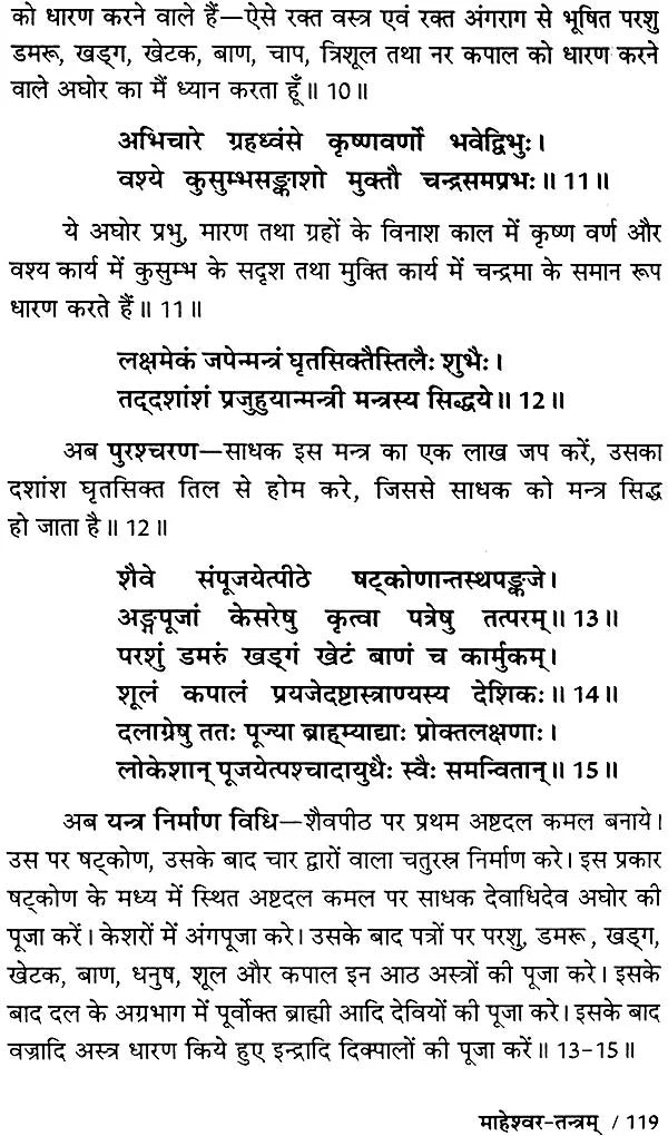 माहेश्वर तंत्र (संस्कृत एवं हिन्दी अनुवाद) - Maheshwar Tantra - Retail Maharaj