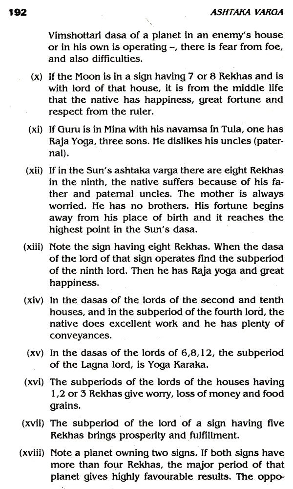 Secrets of Ashtaka Varga - Retail Maharaj