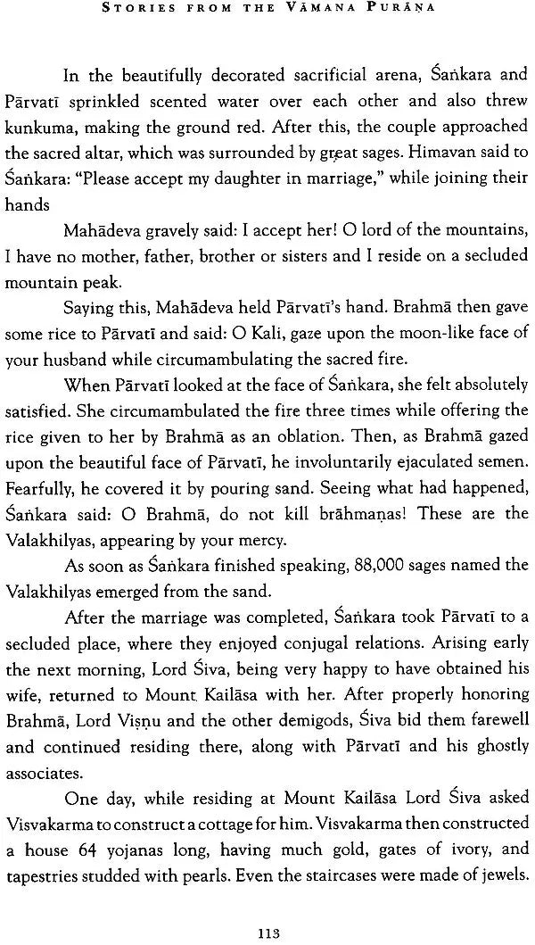 Stories From The Vamana Purana - Retail Maharaj