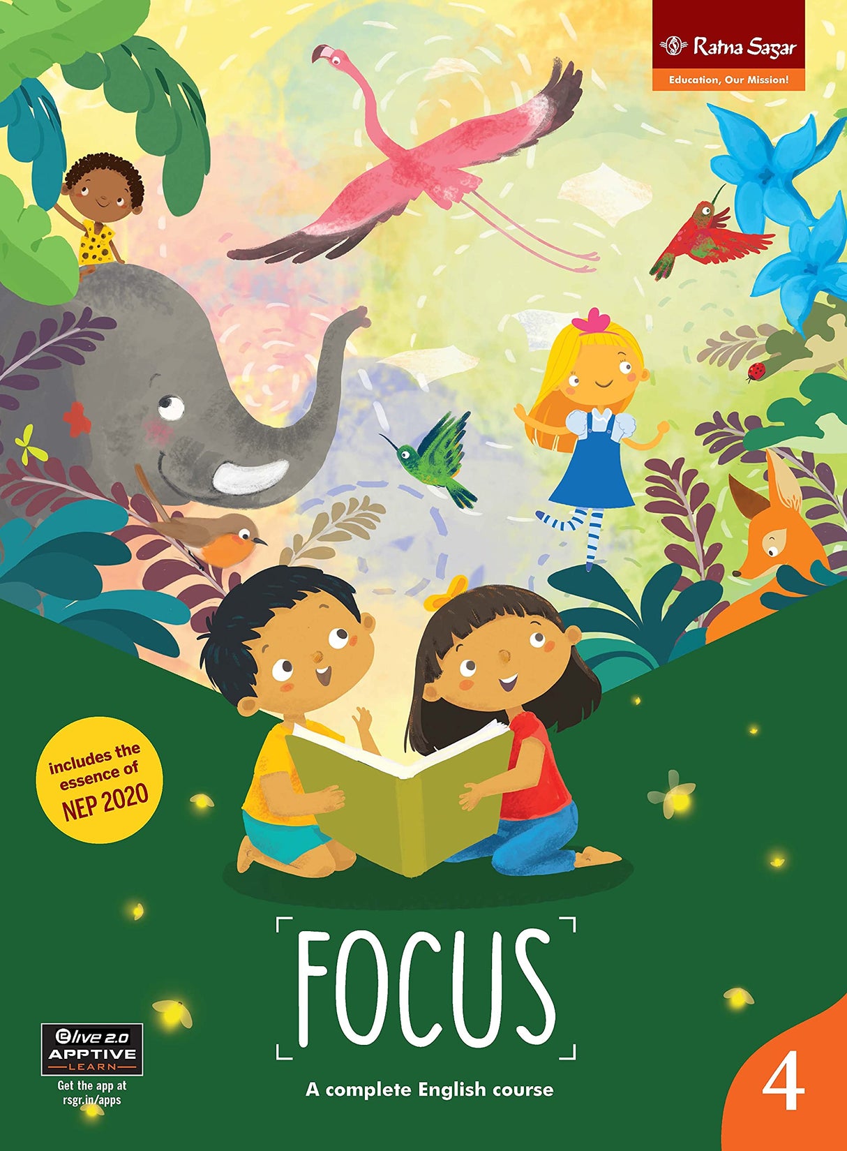 Focus English Book 4 - Retail Maharaj