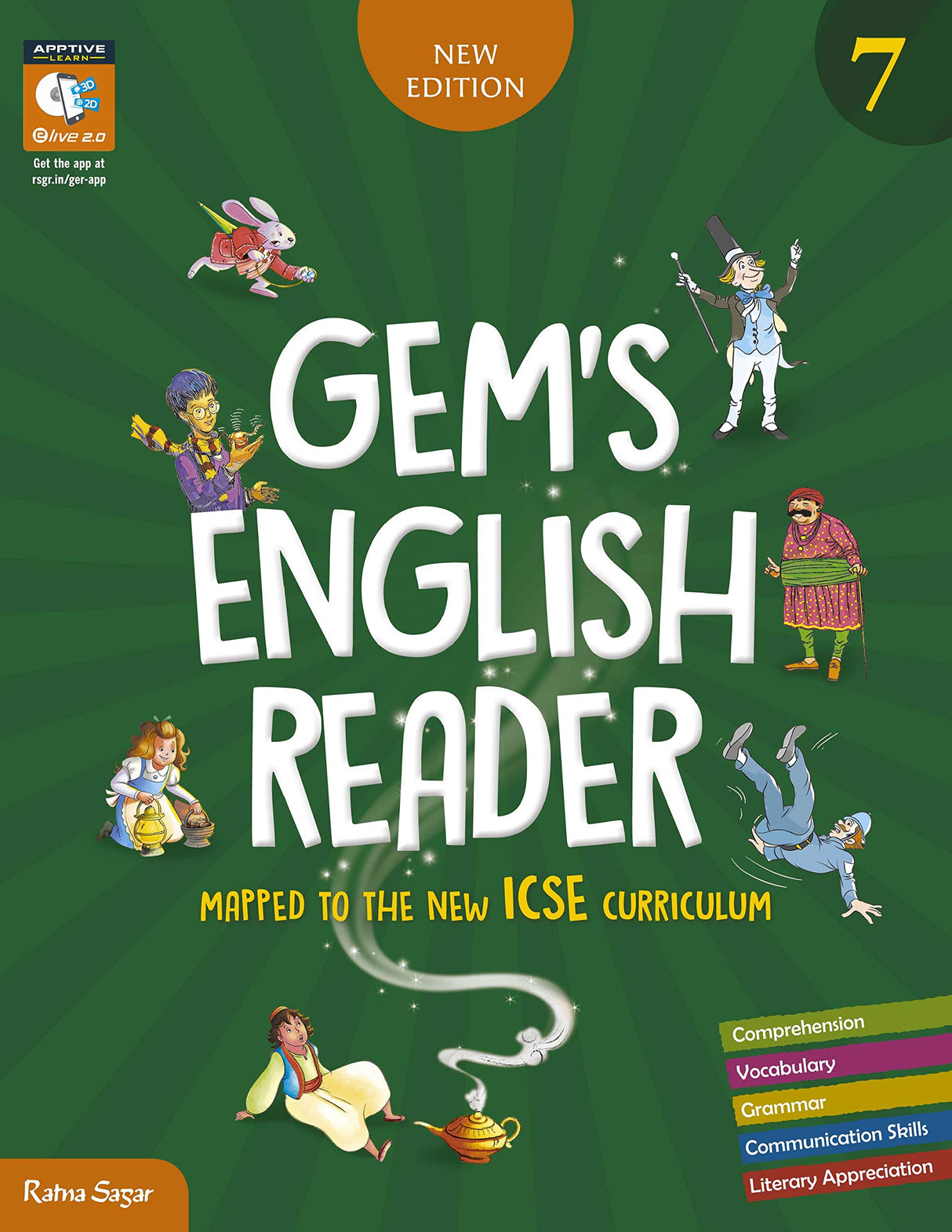 Icse Gem'S English Reader Book 7 - Retail Maharaj
