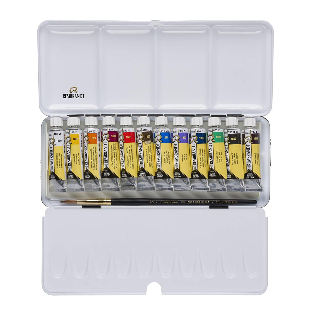 Rembrandt Professional Mono Pigment Watercolour Paint Set in Metal Tin - Retail Maharaj