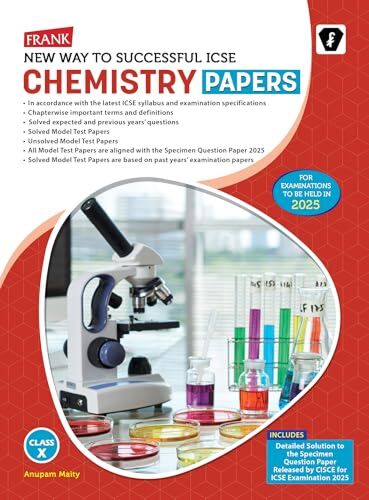 Frank Brothers ICSE Chemistry Model Test Paper for Class 10 | 2025 - Retail Maharaj