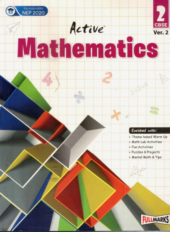Full Marks CBSE Active Mathematics for Class 2 - Retail Maharaj