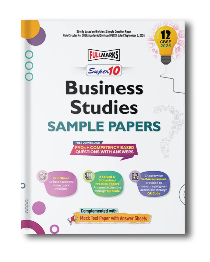 Full Marks | Super 10 | Sample Papers | Business Studies | Class 12 | 2025 Exam - Retail Maharaj