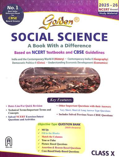 Golden Social Science Class 10 : Cbse - Retail Maharaj