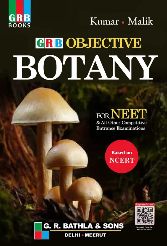 GRB Objective Botony for NEET - Examaination 2021-22 - Retail Maharaj