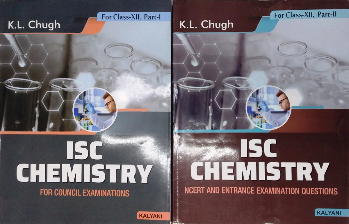 ISC Chemistry : Class- 12 (Part-1 and Part-2) - Retail Maharaj