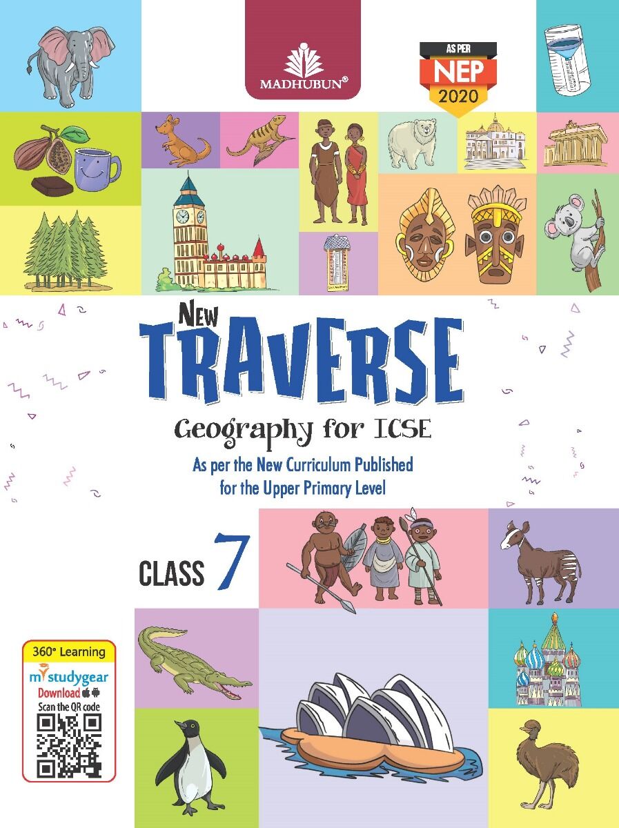 Madhubun ICSE Traverse Geography for Class 7 - Retail Maharaj