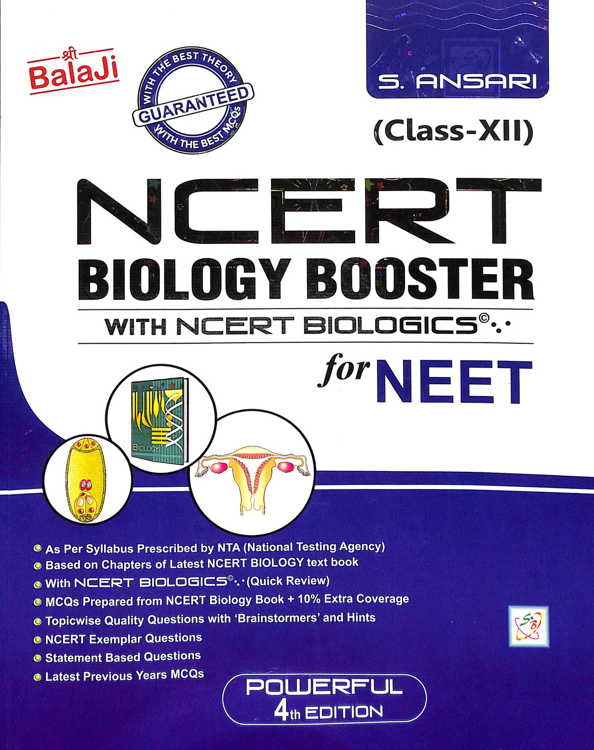 Ncert Biology Booster With Ncert Biologics For Neet Class 12 - Retail Maharaj