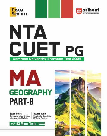 NTA CUET PG MA Geography Part-B - Retail Maharaj