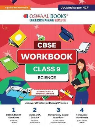 Oswaal CBSE Workbook for Class 9 Science - Retail Maharaj