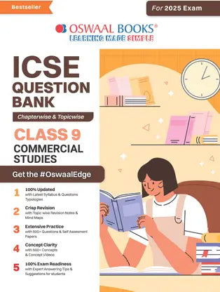 Oswaal ICSE Question Bank Class 9 Commercial Studies - Retail Maharaj