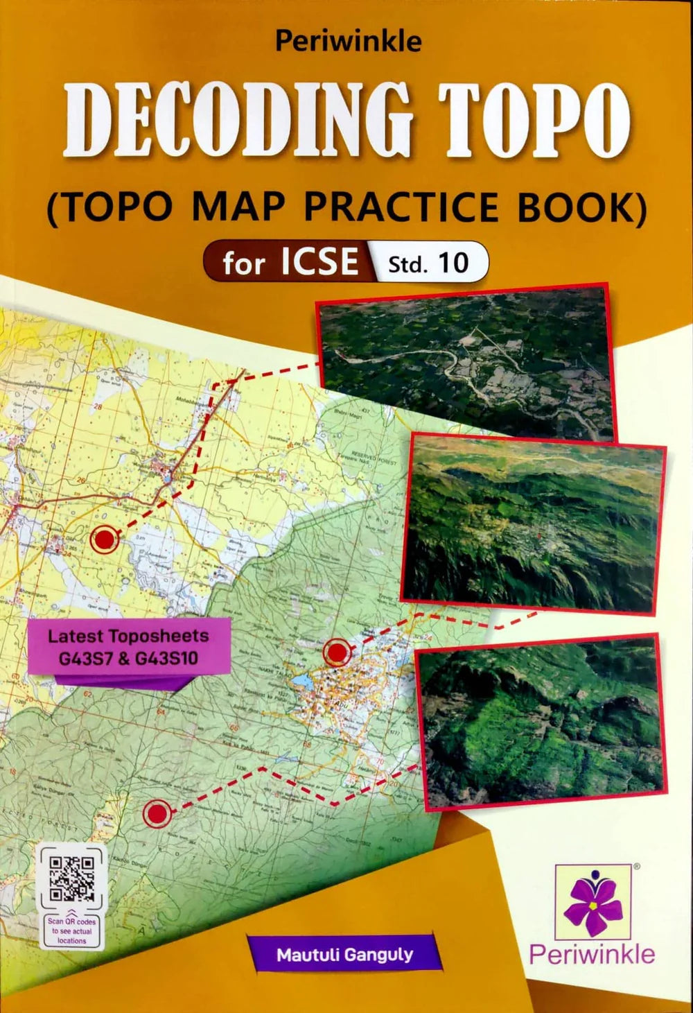 Periwinkle DECODING TOPO (Topo Map Practice Book) for ICSE Std.-10 - Retail Maharaj