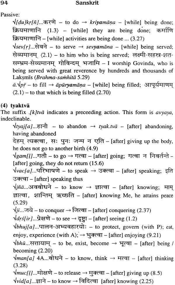 Sanskrit Bhagavad Gita Grammar (Set of 3 Volumes) - Retail Maharaj