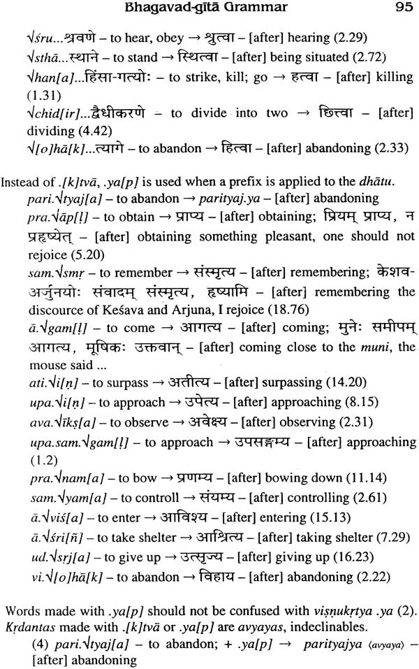 Sanskrit Bhagavad Gita Grammar (Set of 3 Volumes) - Retail Maharaj