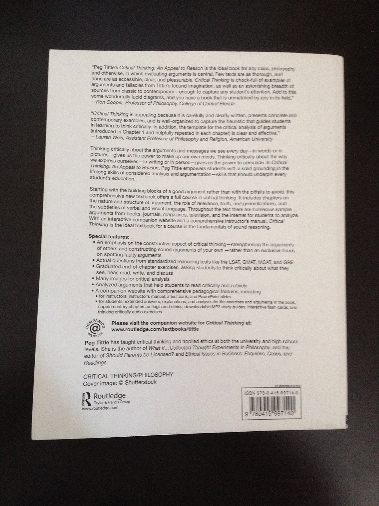 Critical Thinking: An Appeal to Reason - Retail Maharaj