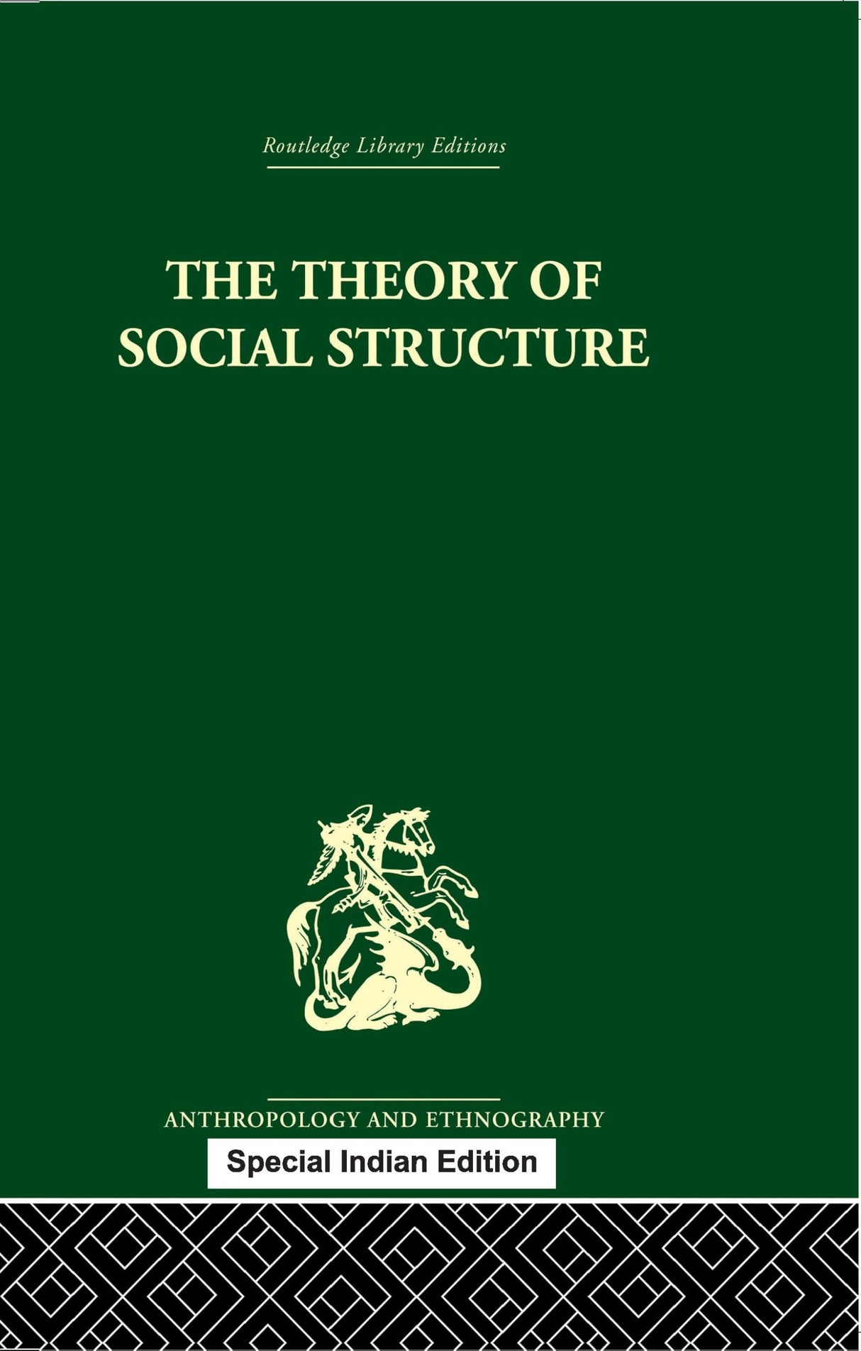 The Theory of Social Structure - Retail Maharaj