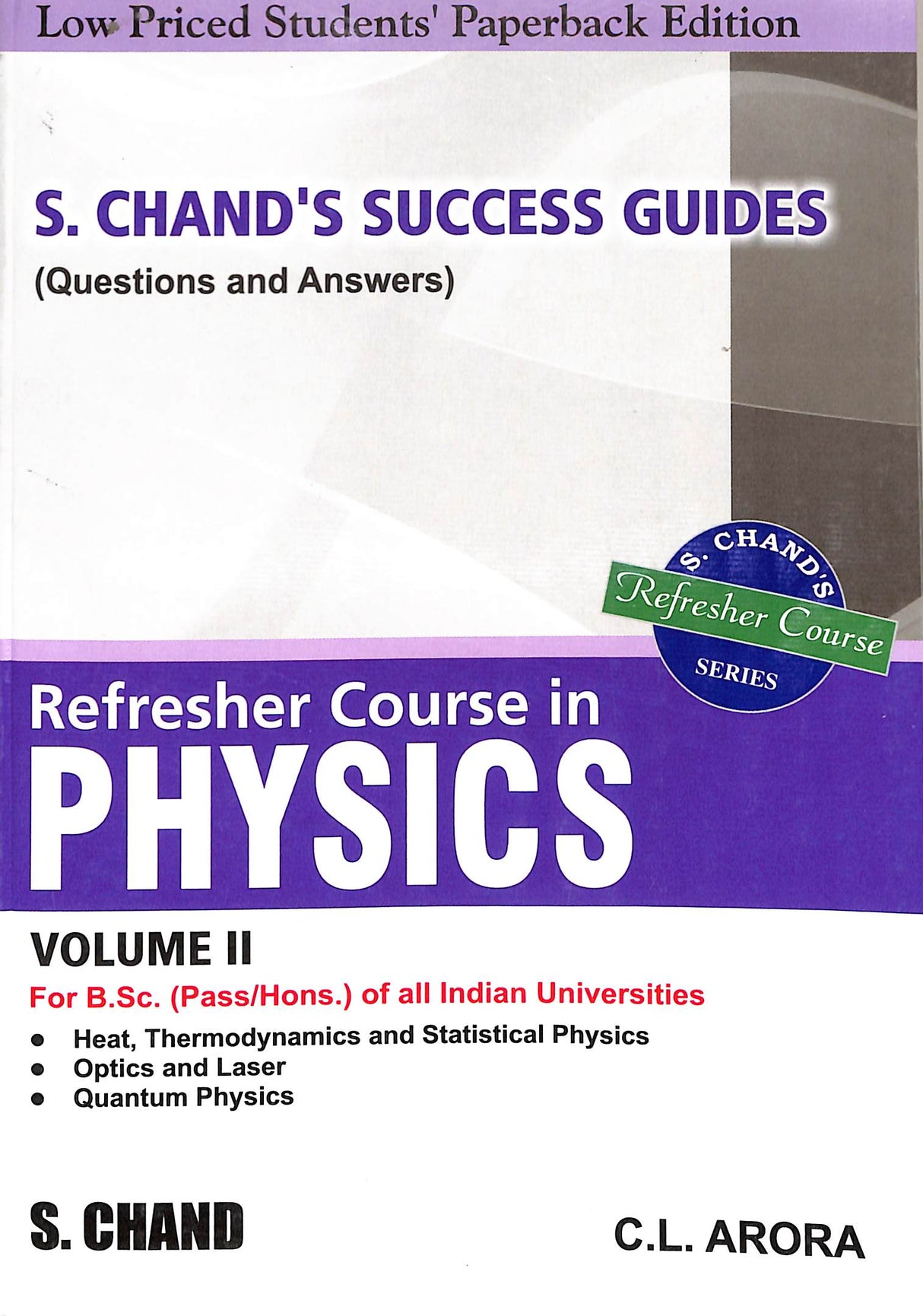 Refresher Course In Physics Vol 02 - Retail Maharaj