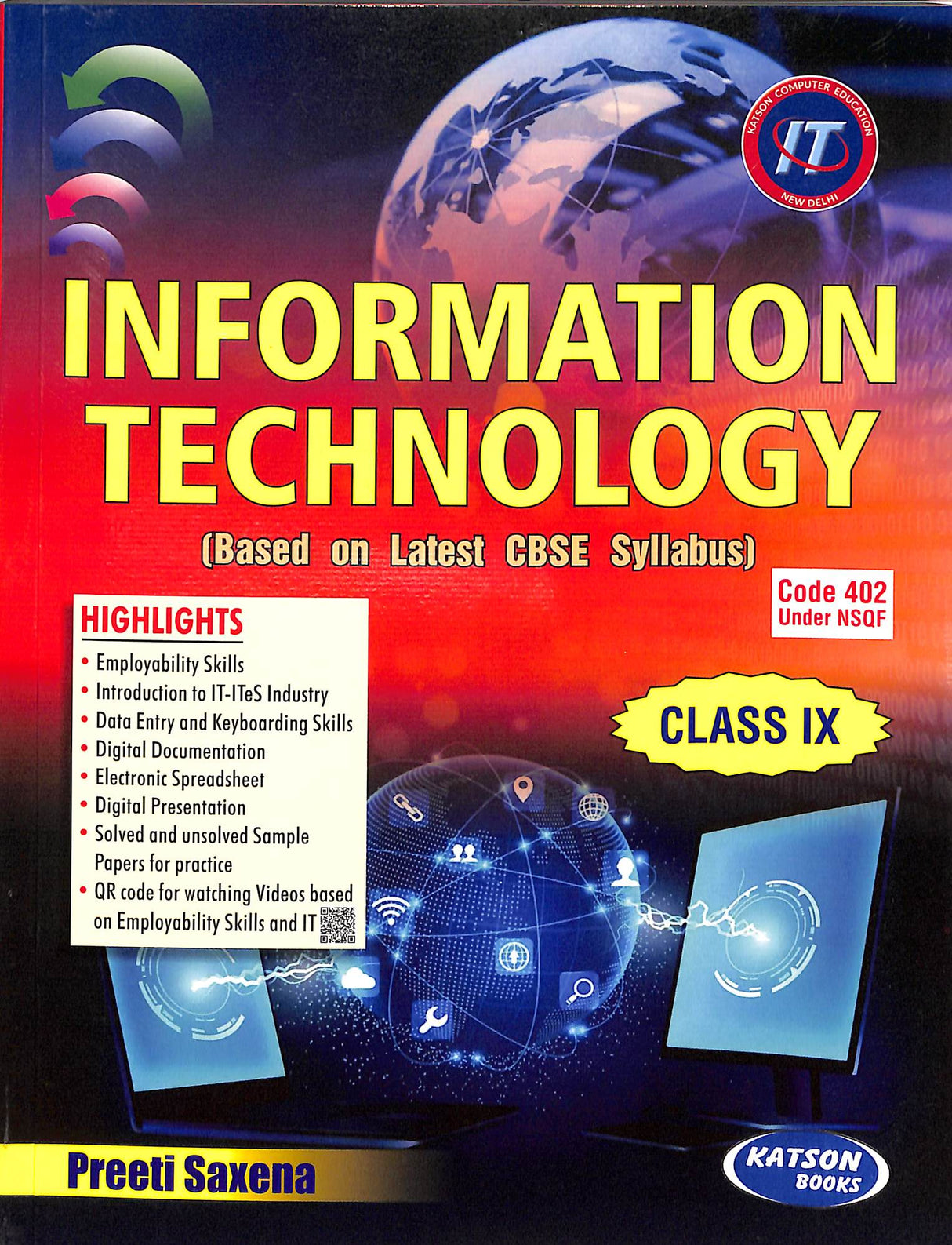 Information Technology (Based On Latest Cbse Syllabus) Class 9 - Retail Maharaj
