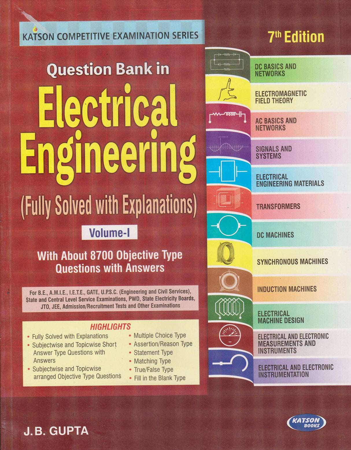 Question Bank In Electrical Engineering Volume I - Retail Maharaj
