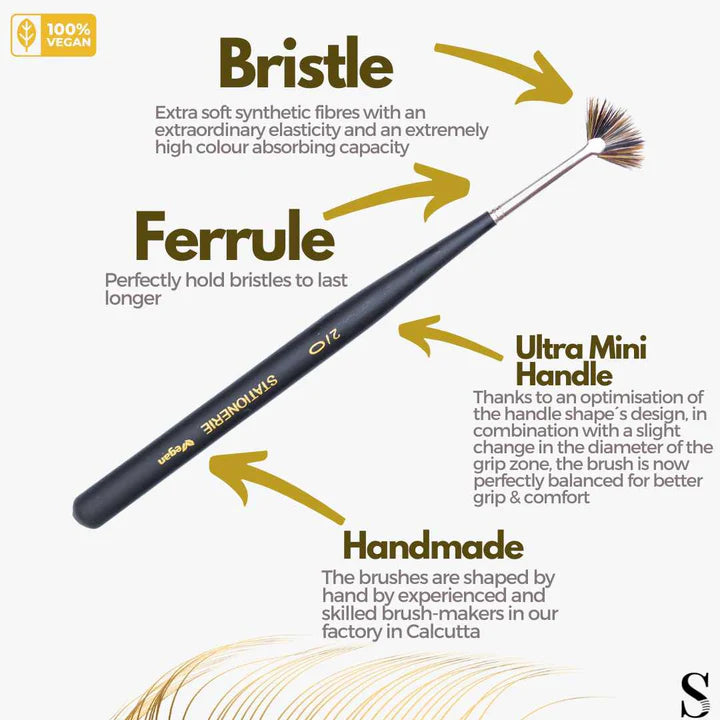 Stationerie Ultra Mini Paint Brush Set of 6 - Retail Maharaj