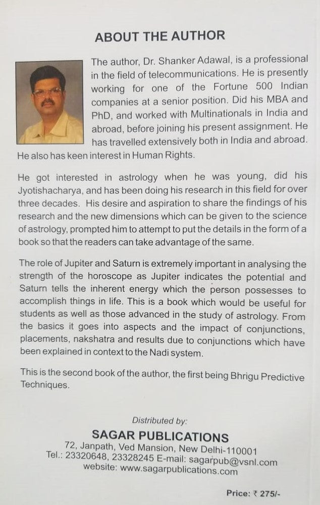 Know About Jupiter & Saturn The Original Book By SHANKER ADAWAL - (English Version) - Retail Maharaj