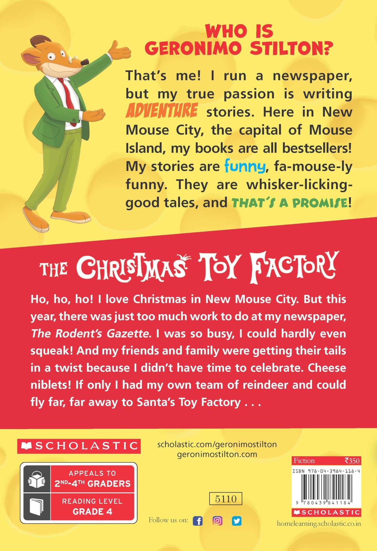 GERONIMO STILTON # 27 CHRISTMAS TOY FACTORY - Retail Maharaj
