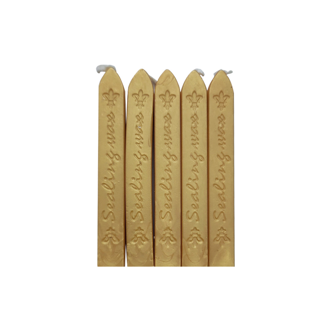 Sealing Wax Set of 5 Sticks for Wax Seal Stamps - Retail Maharaj