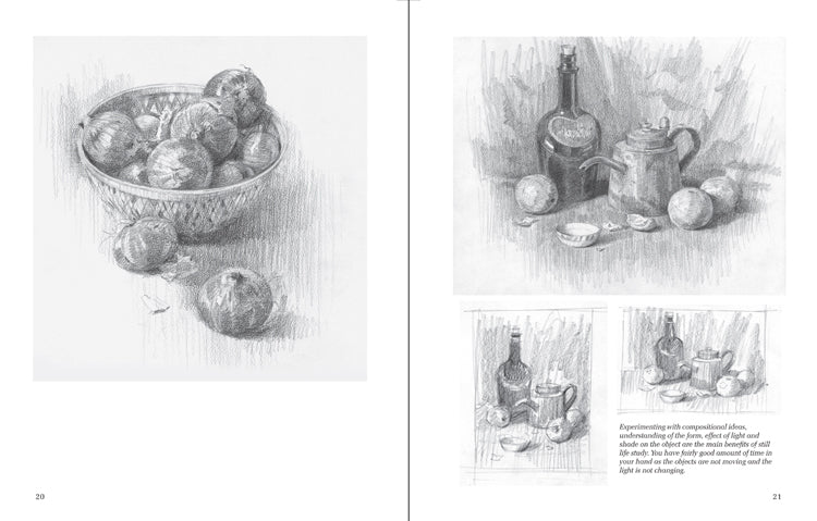 Sketching and Drawing A Personal View by Sanjay Shelar Art Book - Retail Maharaj